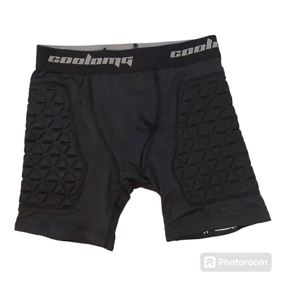 Boys Youth Padded Baseball Sliding Shorts with Cup Pocket C01_BE102 - Medium - Picture 1 of 6